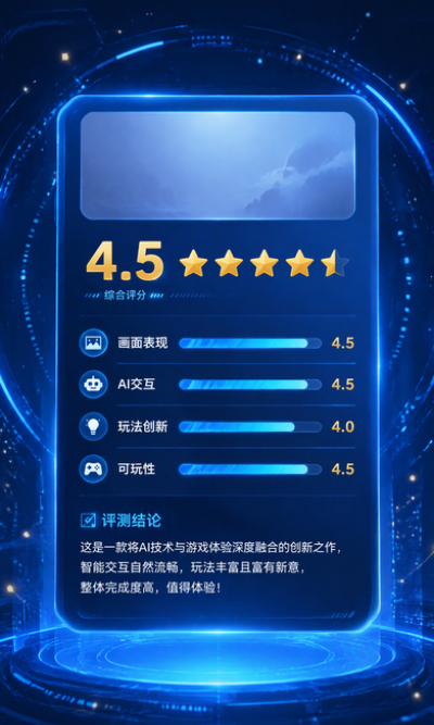 AI游戏评测报告